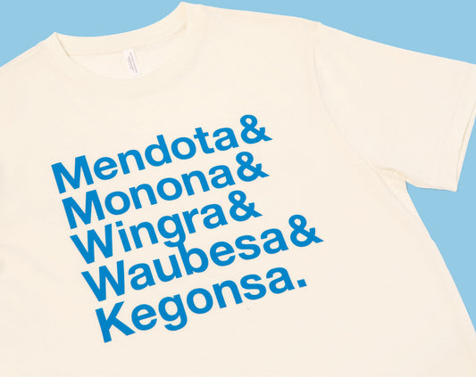 Five Lakes / SS Tee Natural