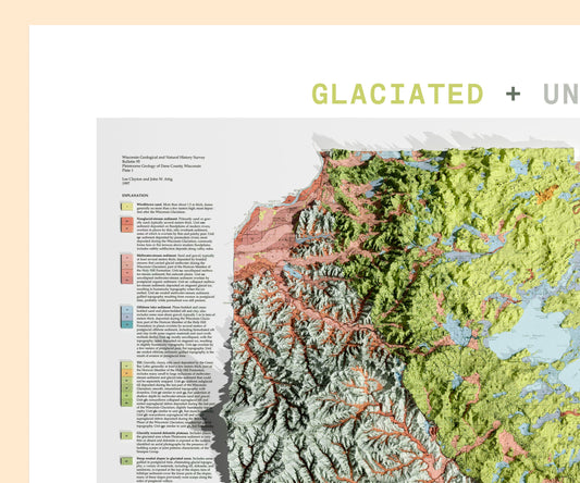 Glaciated + Unglaciated