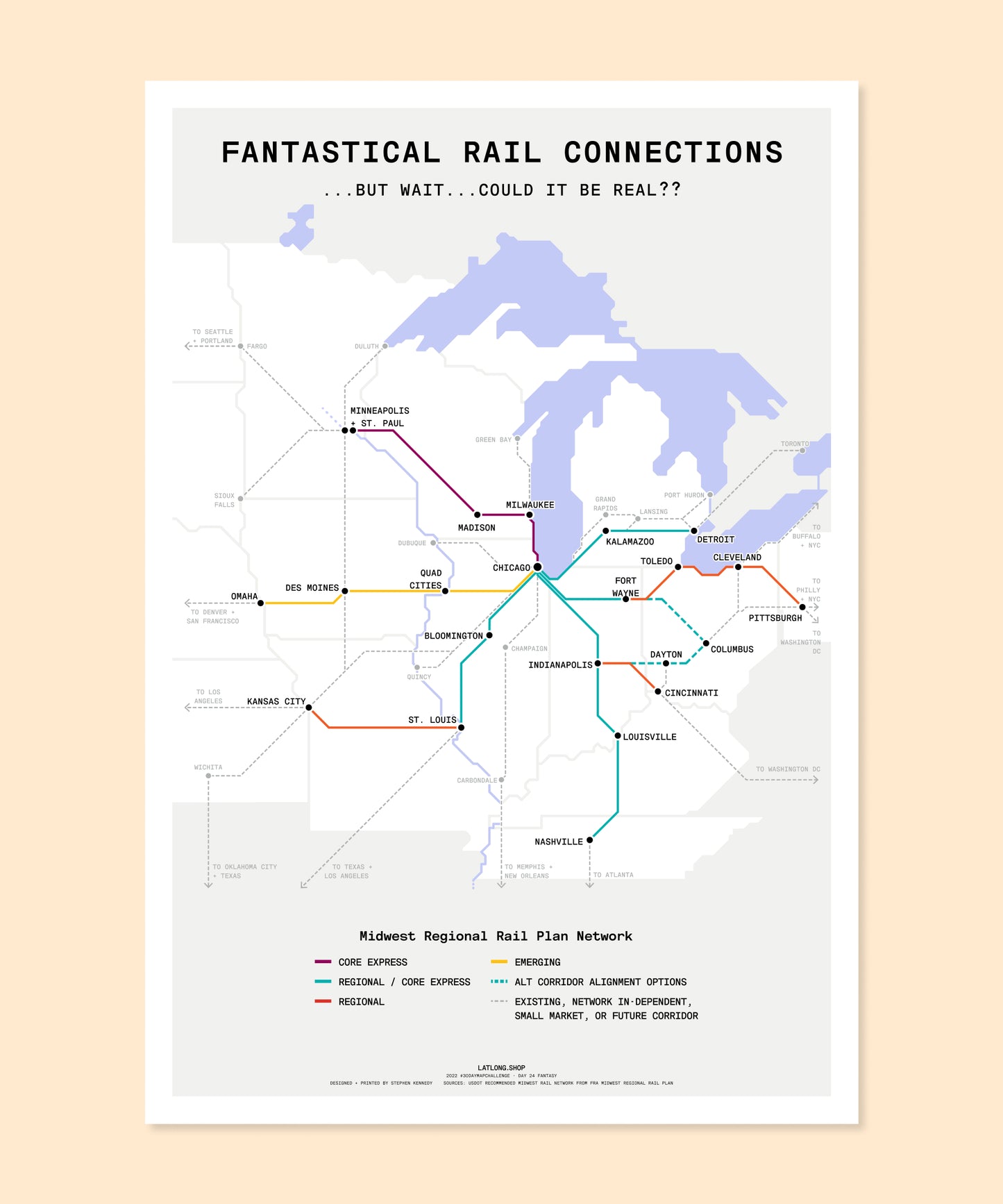 Fantastical Rail Connections