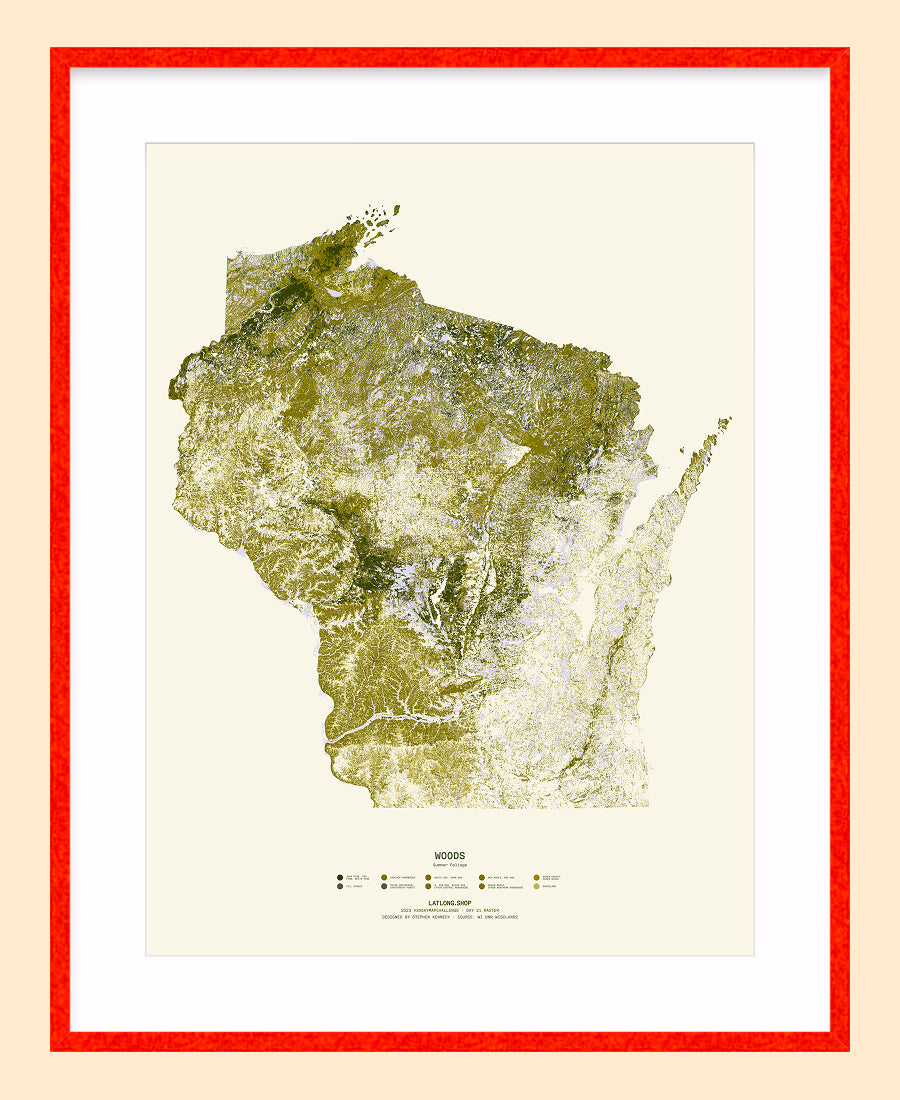 Woods: Summer Foliage / XL Print