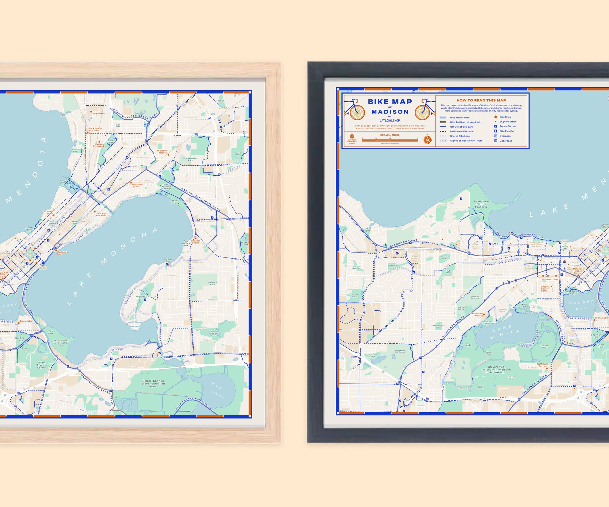 Bike Map of Madison – - Main Image