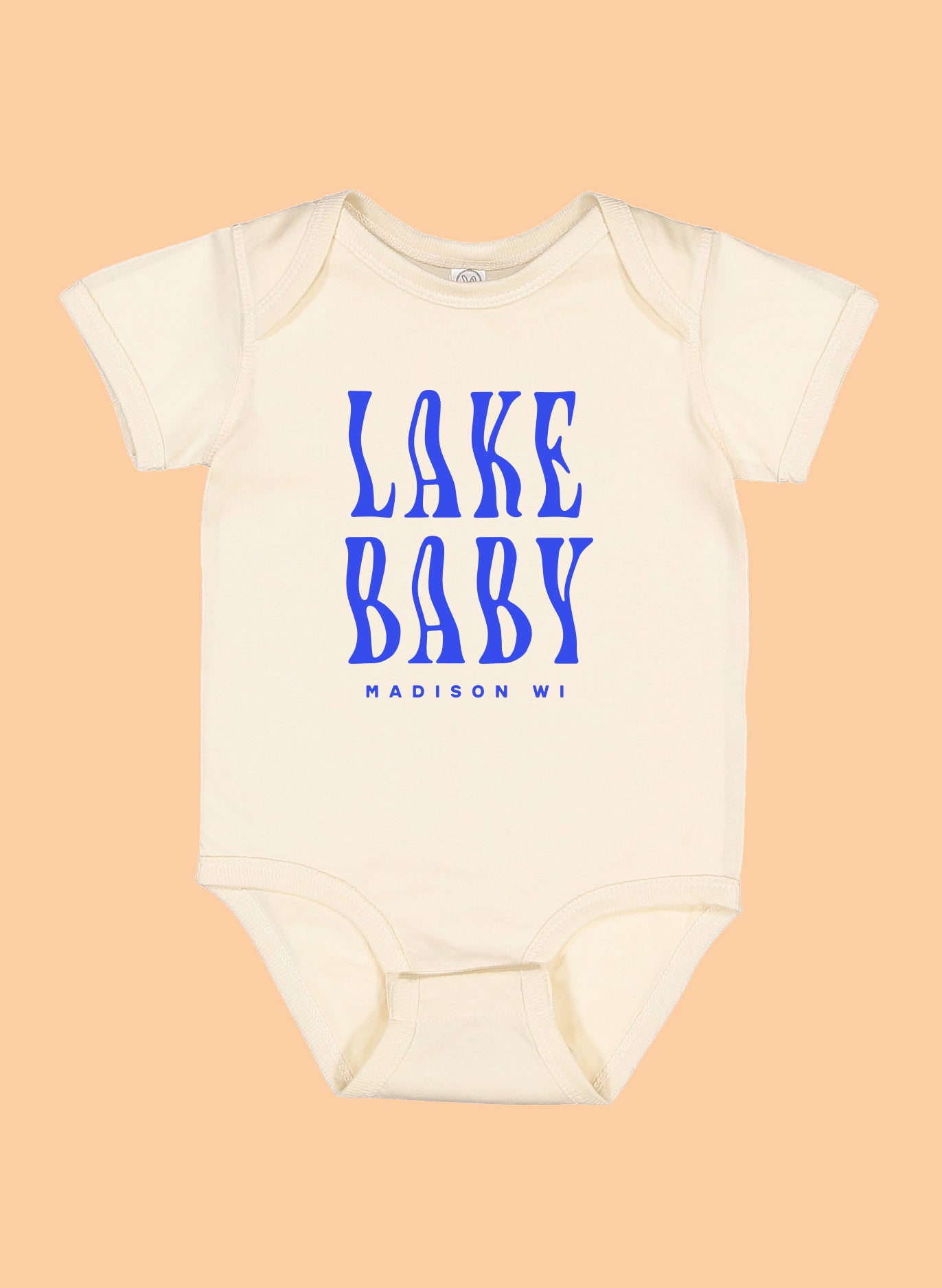 Lake Baby Bodysuit / Natural