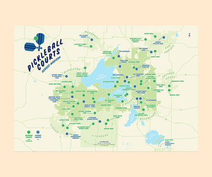 Pickleball Courts Across Madison