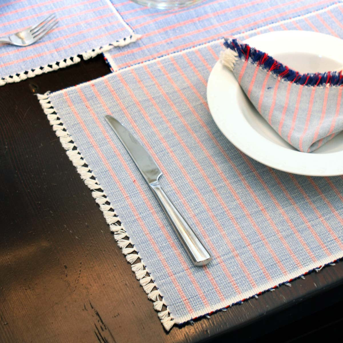 Bandarban Ribbed Placemats (Pair)
