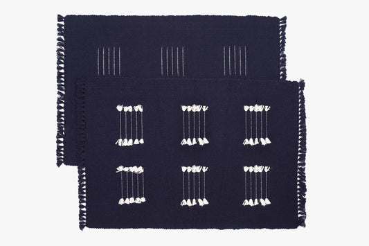 Meghna Ribbed Placemats (Pair)